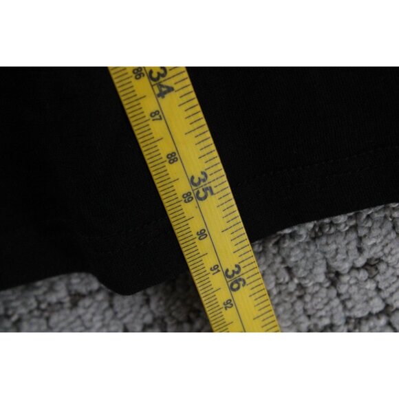 Heimish USA Tunic Dress Womens Medium M Black 3/4 Sleeve Lace Floral Pullover - Picture 8 of 8